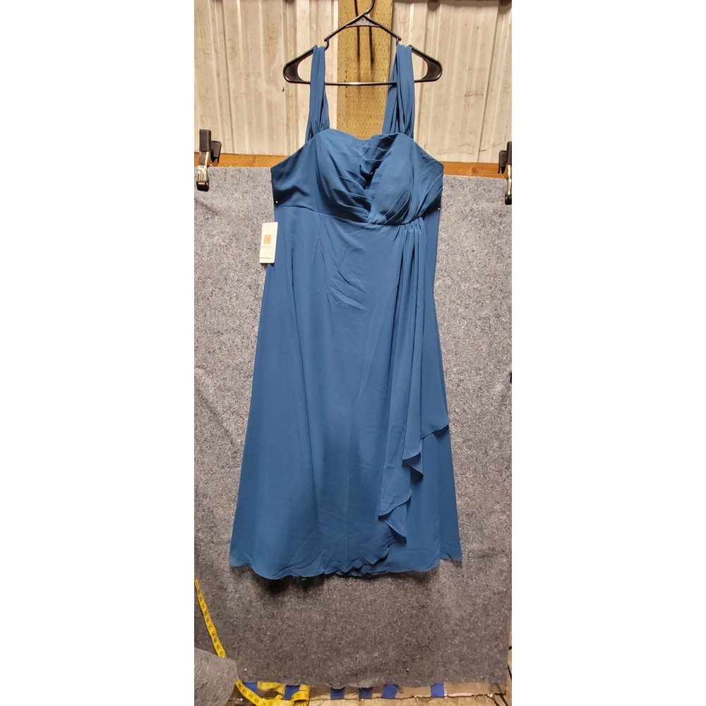 Cininia Women's Bridesmade Dress- Teal Blue Size 20 New w/Tags